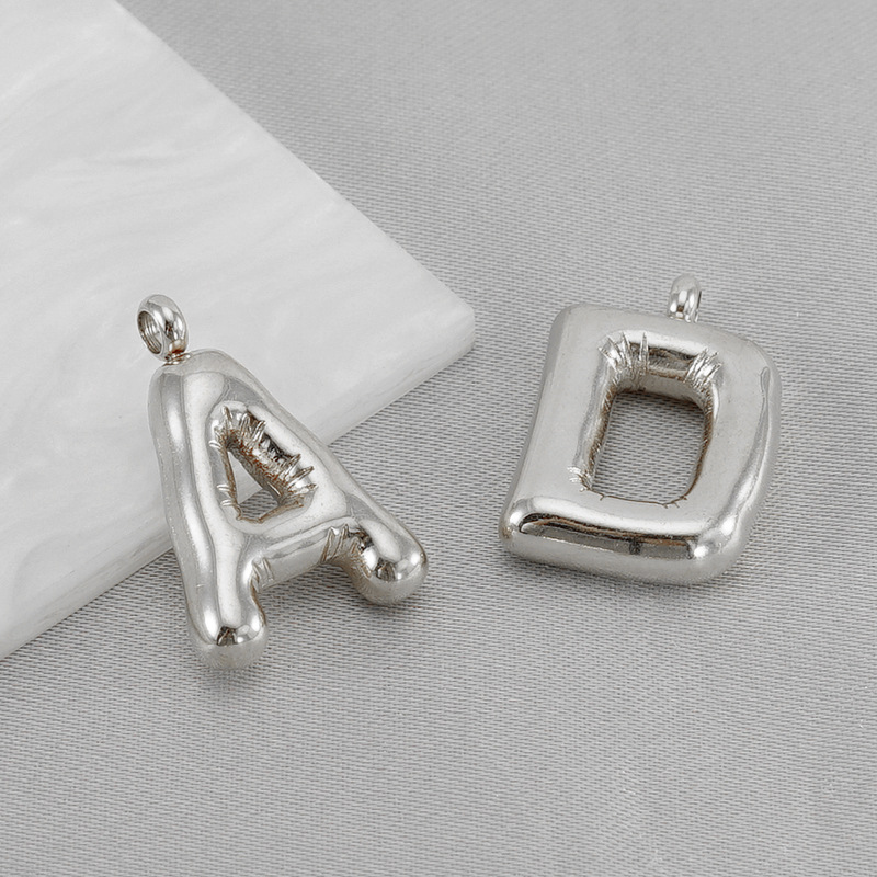 Casual, Holiday, Daily Occasion 1 Piece Stainless Steel Letter Pendant