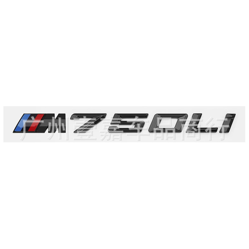 Подходит для новых моделей BMW, наклейка на заднюю часть багажника 730Li 740Li 750Li 760Li, маркировка объёма двигателя