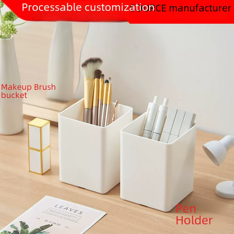 Japanese table pens holder for elementary school students, stationery, plastic storage system, brush