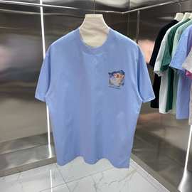 2024夏季新款mos卡通泡泡龙印花短袖T恤女青春减龄百搭宽松圆领潮