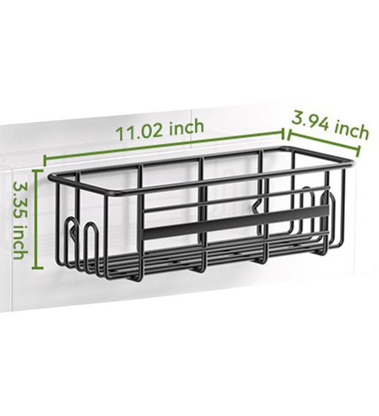 Estante de almacenamiento de baño sin perforadoras transfronterizo montado en la pared fregadero de cocina de múltiples capas inodoro estante de almacenamiento de organización multifuncional