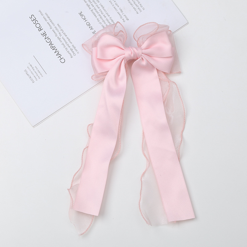 30g Weight Hair Clip Hair Accessories Type 1 Piece Quantity Casual, Holiday, Daily Occasion Cloth Material Knot, Butterfly, Bow Knot, Horse Pattern All Seasons Season Women's Gender Elegant, Sweet Style Elegant Sweet Women's Knot Butterfly Bow Knot Cloth Hair Clip 4