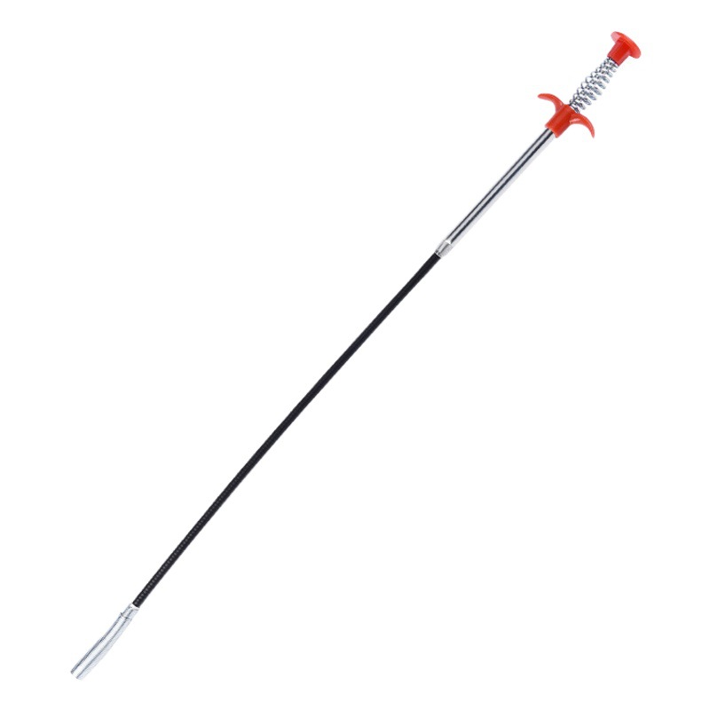 Sewer Dredging Artifact with Grab Hook Steel Wire Pipe Cleaner Four Claw Bending Garbage Hair Dredging Artifact