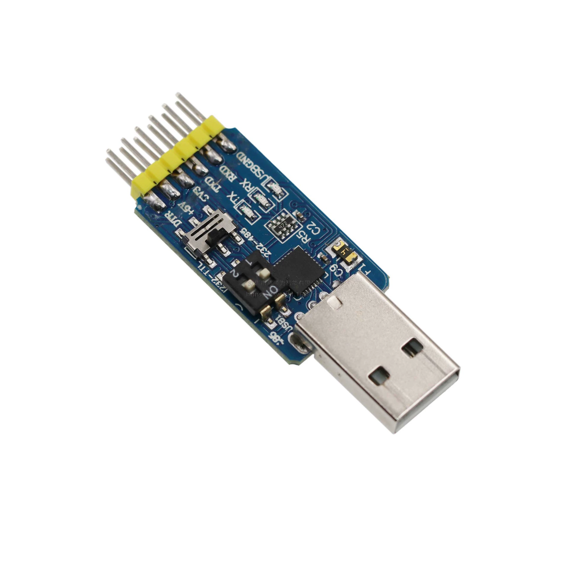 6 в 1 мультифункциональный серийный порт модуль CP2102 USB to TTL485 232 совместимо с 3.3V/5V