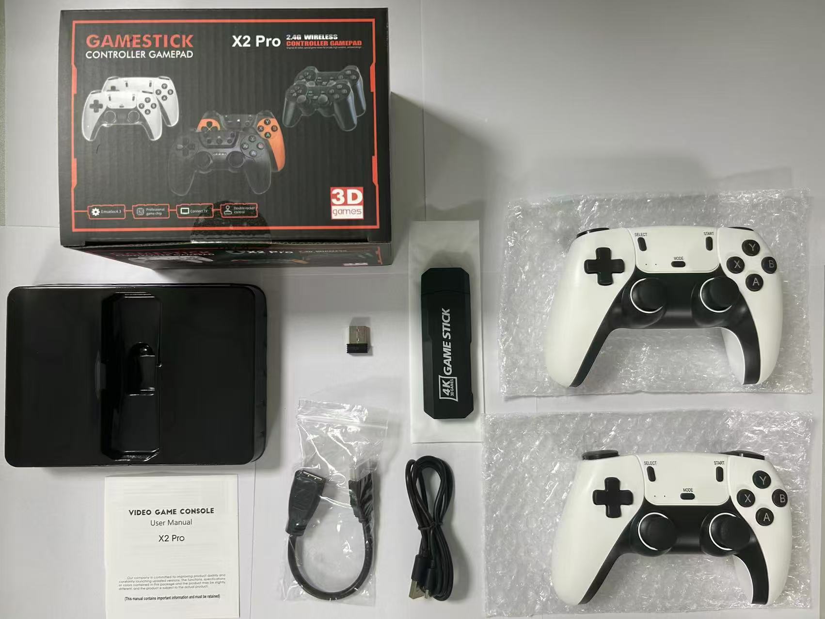 X2Pro TV consola de juegos Xiaobawang PSP inalámbrico retro HDMI HD 3D hogar GD10PRO consola de juegos