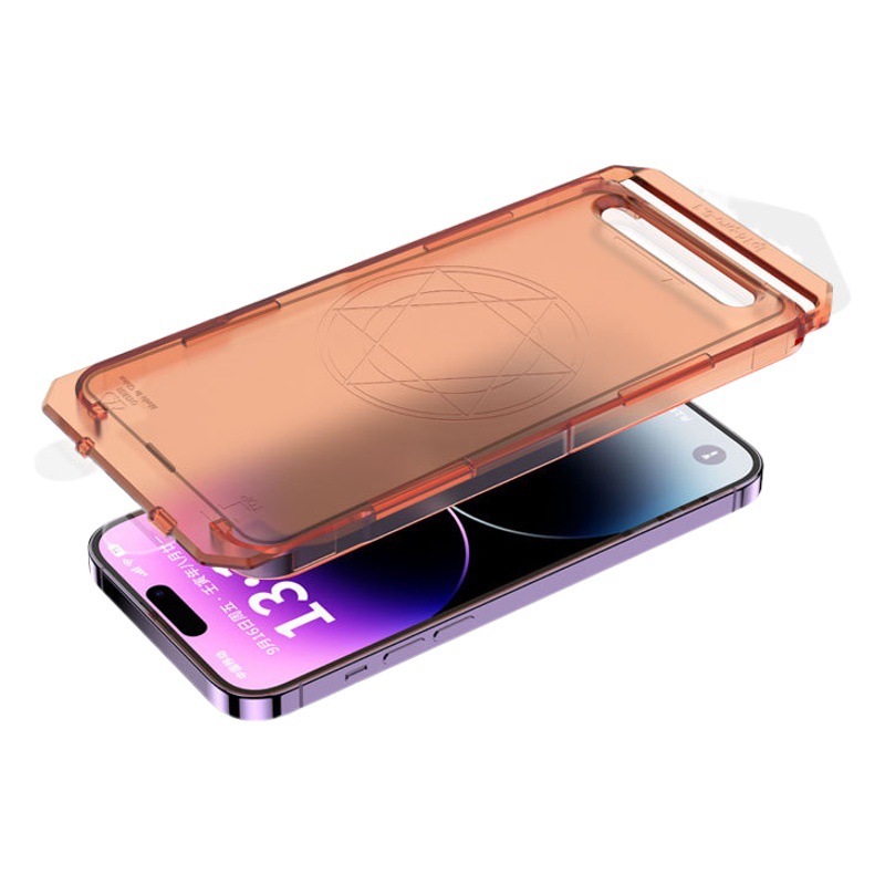 Almacén libre de polvo transfronterizo Apple 15 película templada 15promax película para teléfono móvil 16 antivisión 13 HD 16Pro película protectora