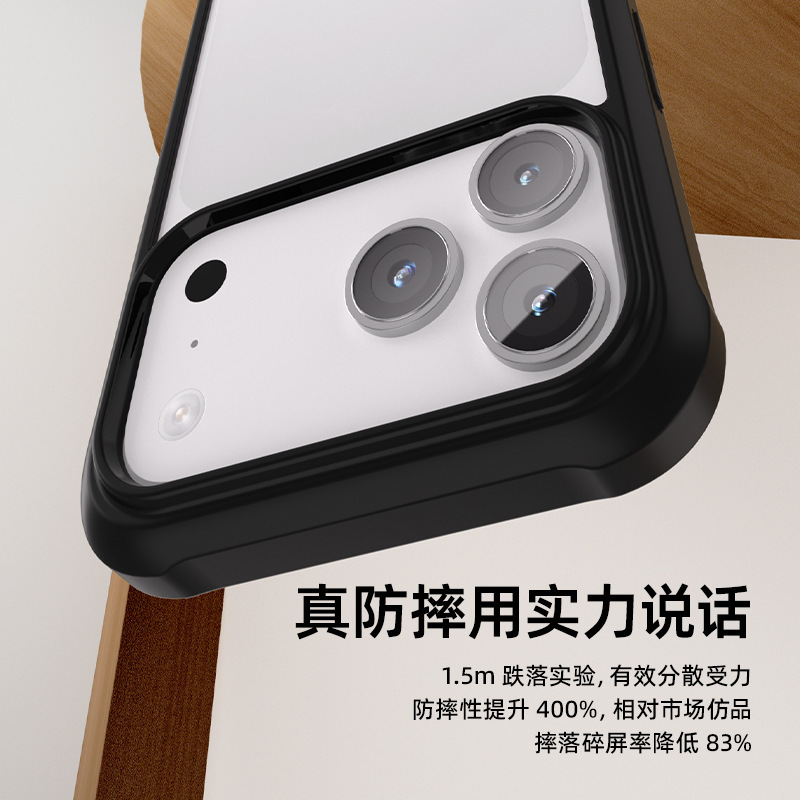 新款苹果17手机壳iphone17pro双面全包保护套跨境亚马逊工厂适用|undefined