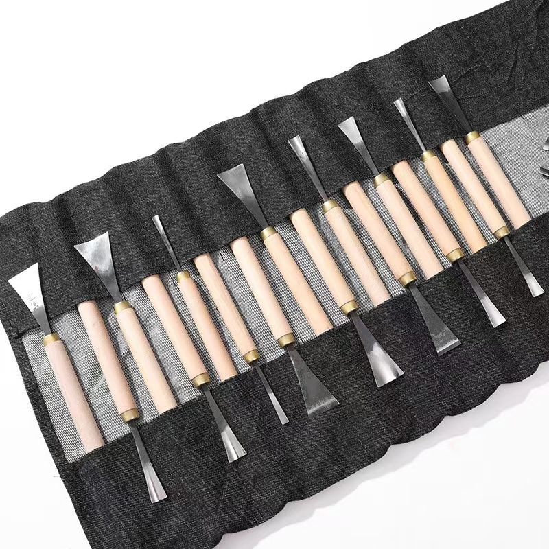 Juego de Cuchillos de Talla y Grabado Set de 31 Piezas para Escultura en Madera