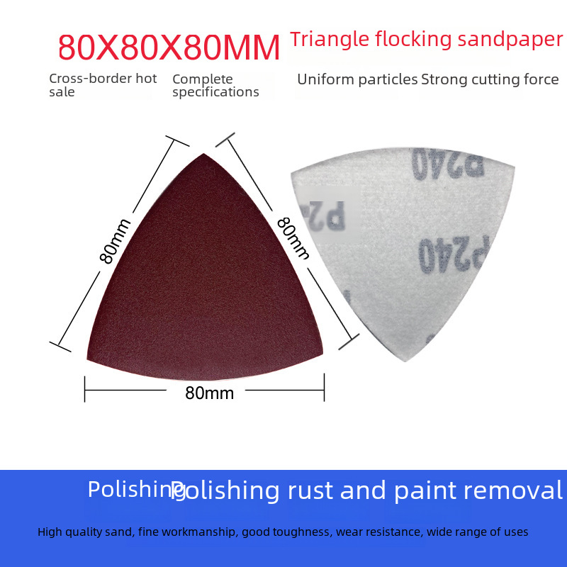 Self-adhesive triangle, 80×80×80mm