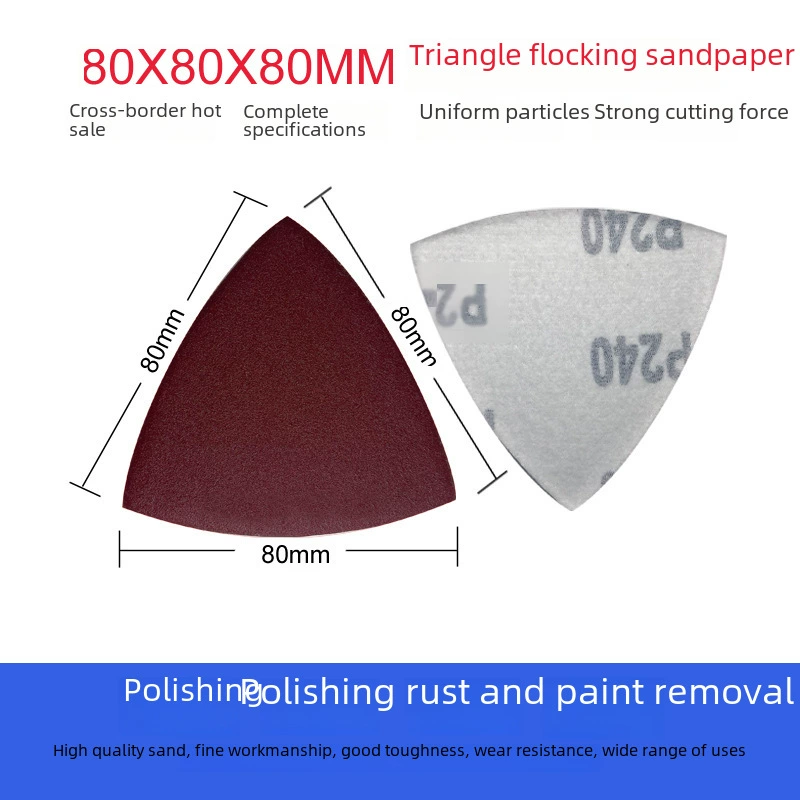 Self-adhesive triangle, 80×80×80mm