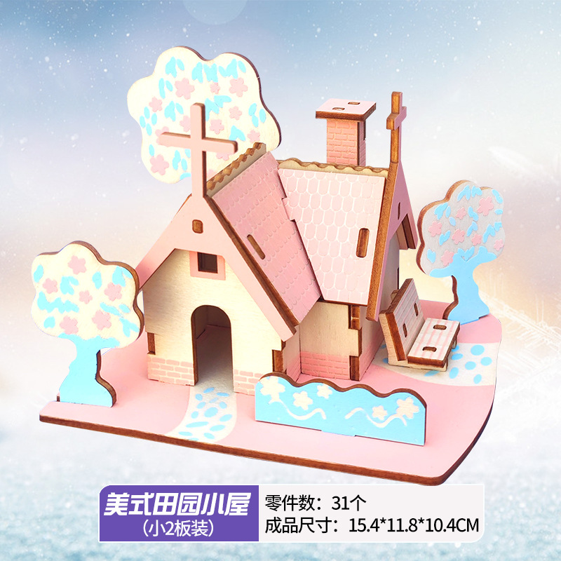 American pastoral cottage