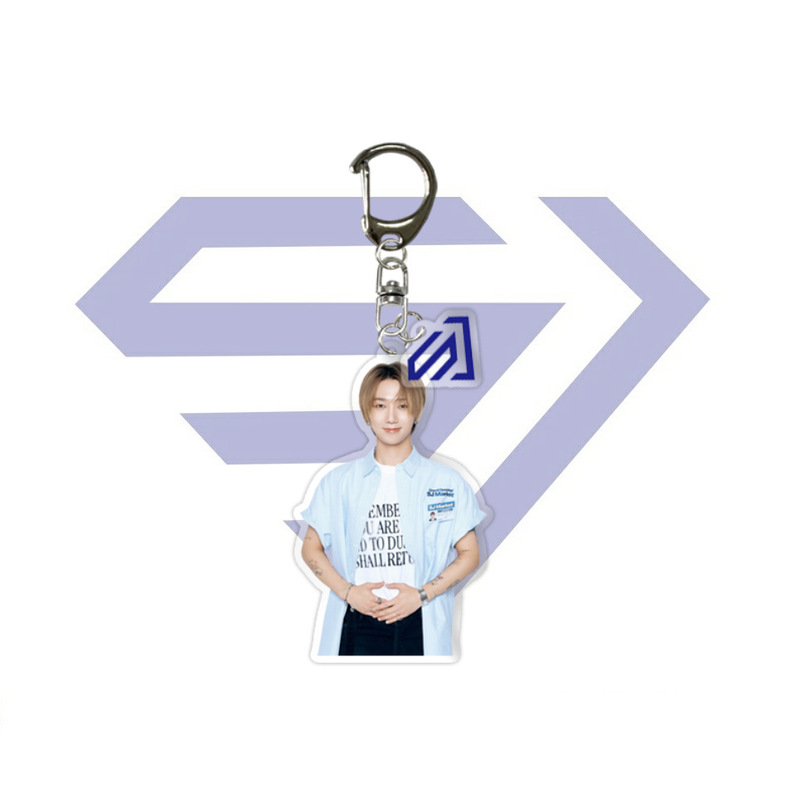 SUPER JUNIOR亚克力钥匙扣物料钥匙扣背包挂件金希澈李东海艺声|undefined