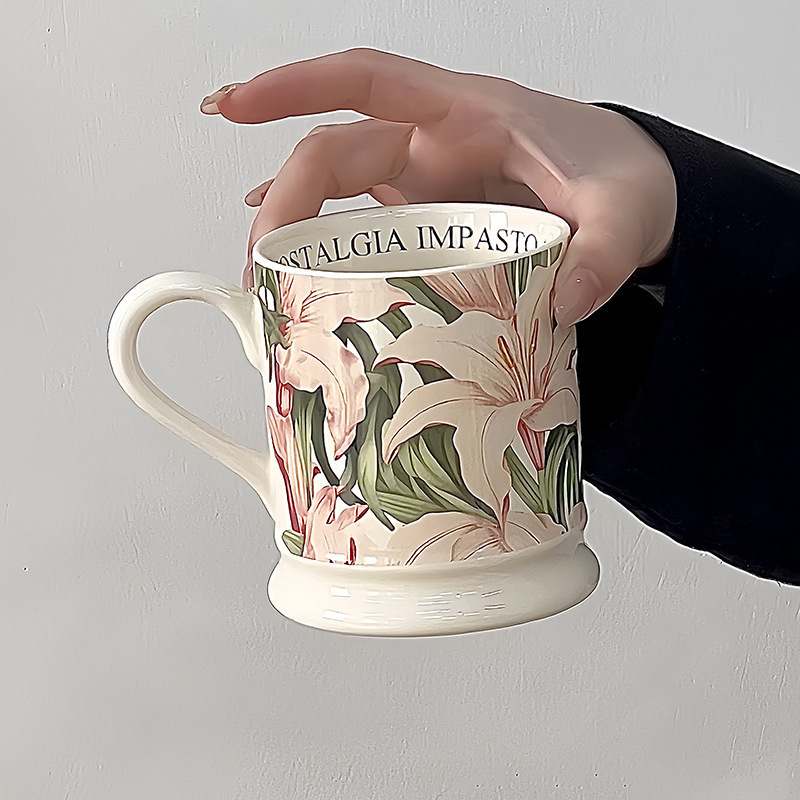 新しい軽い高級感とハイエンドの多目的茶器、高温焼成釉下色セラミック卸売|undefined