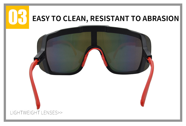 Lunettes de cyclisme, lunettes de soleil d'extérieur, verres intégrés sans cadre, lunettes de sport pour véhicules tout-terrain de montagne_voghion.com