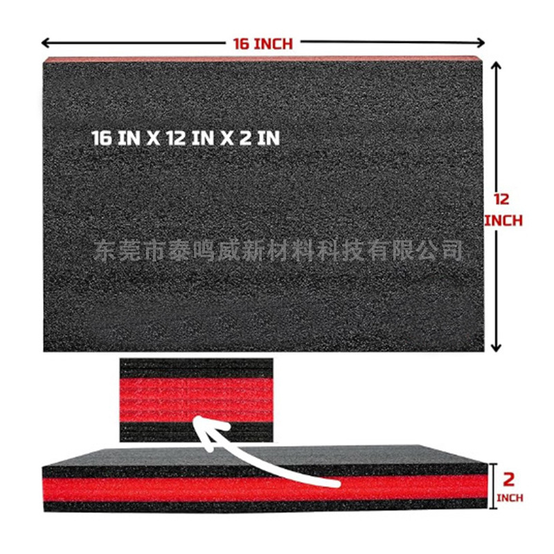 TEMU cross border toolbox pearl cotton packaging lining high density can be cut flower arrangement epe foam material wholesale