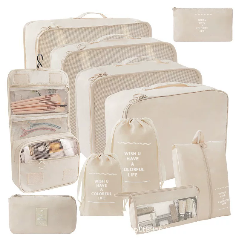 Handheld capacious storage bag, travel bag, set, organizer bag, high-quality style