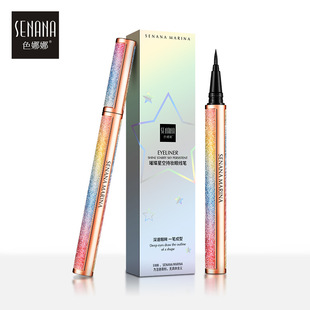 Senna bright starry sky slender mascara thick eyebrow curling natural slender not easy to decolorization mascara wholesale