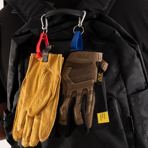 Manufacturer wholesale gloves clips anti-lost work gloves clips plastic waist holder