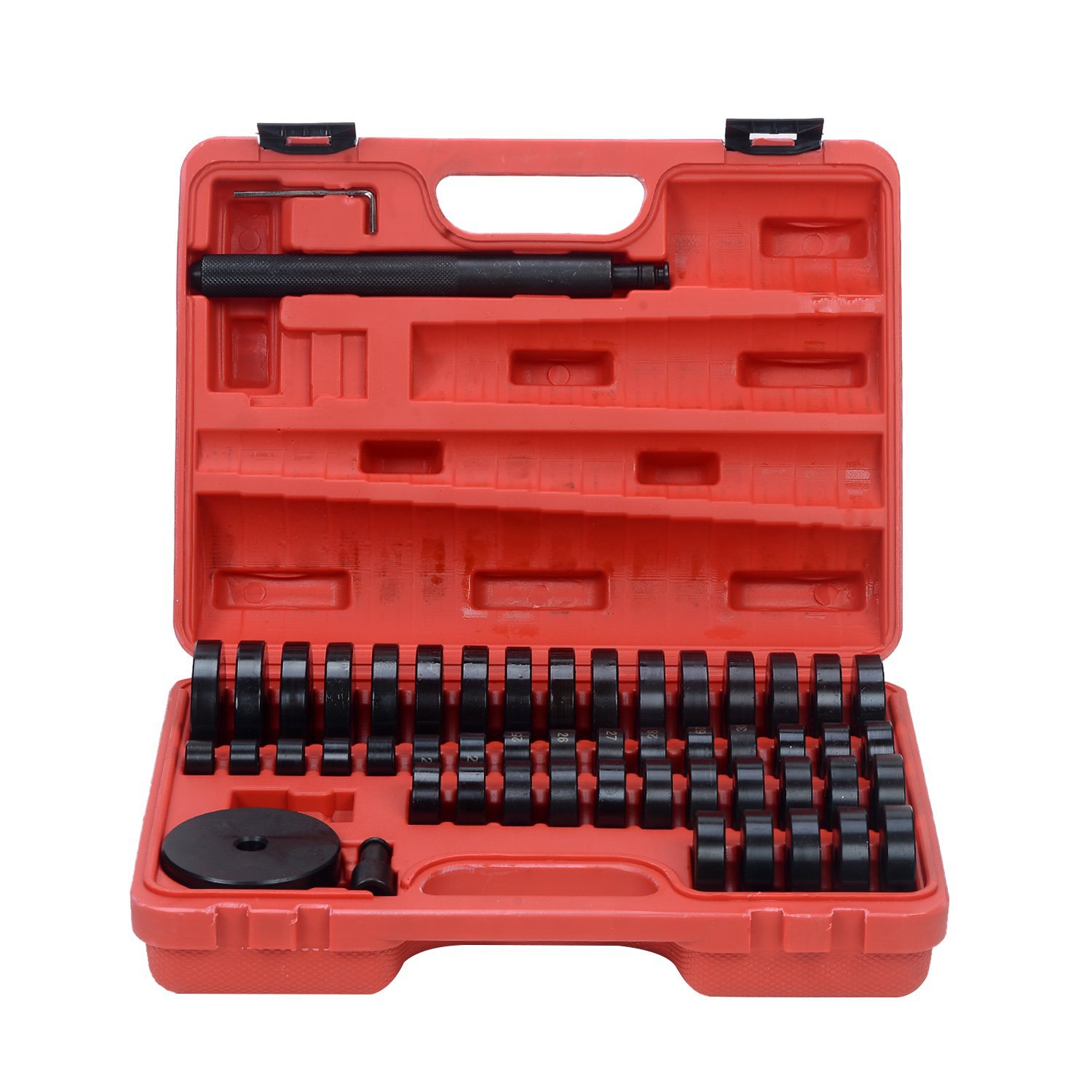 52-piece coche Peilin herramienta de desmontaje Sello de aceite Kit de desmontaje conjunto buje desmontaje Hub rodamiento herramienta de instalación