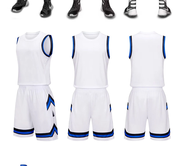 Men's Basketball Uniform Set For Team Training And Competition_voghion.com