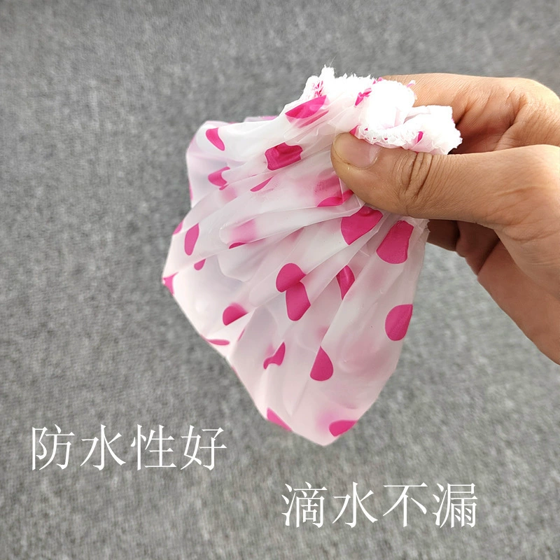 Пр disposable waterproof shower cap PVC для взрослых, оптовая продажа