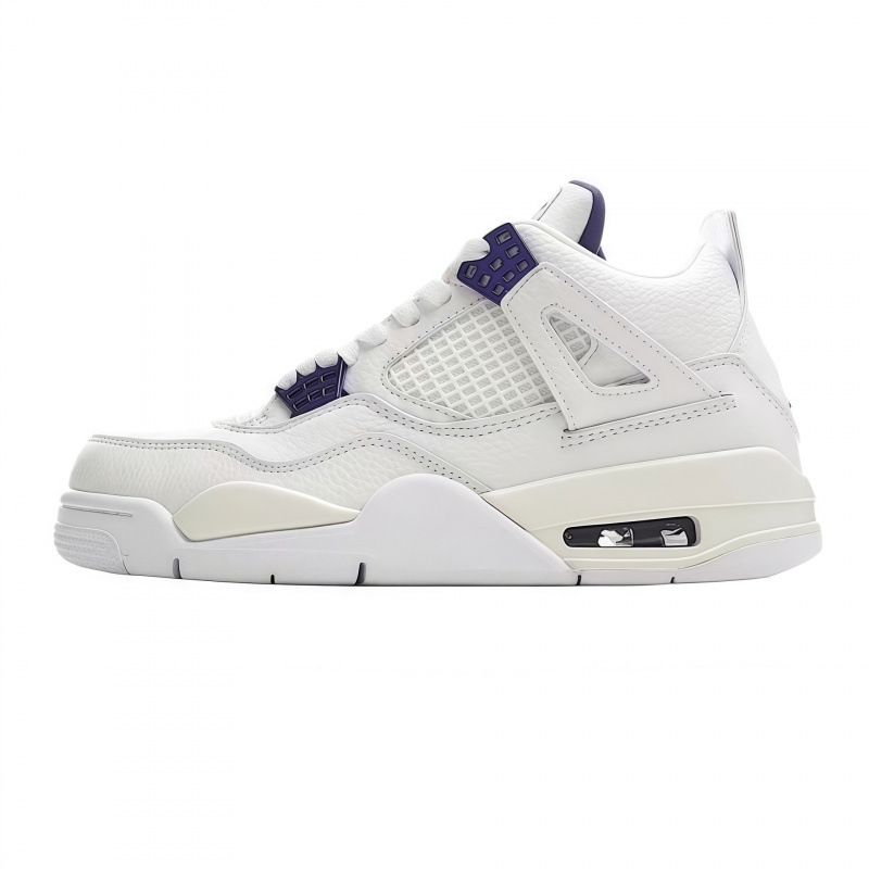 Putian cross-border AJ4 Zhonggang Jiao4 anti-deslizante, cómodo y versátil, zapatos de baloncesto deportivos transpirables para hombres y mujeres