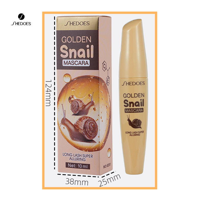 Shedoes Caracol impermeable fácil removedor de maquillaje grueso alargamiento curling cepillo de silicona rimel transfronterizo exclusivo para los fabricantes