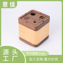 定制实木空箱体便携式蓝牙音箱外壳DIY音响配件装饰摆件加工