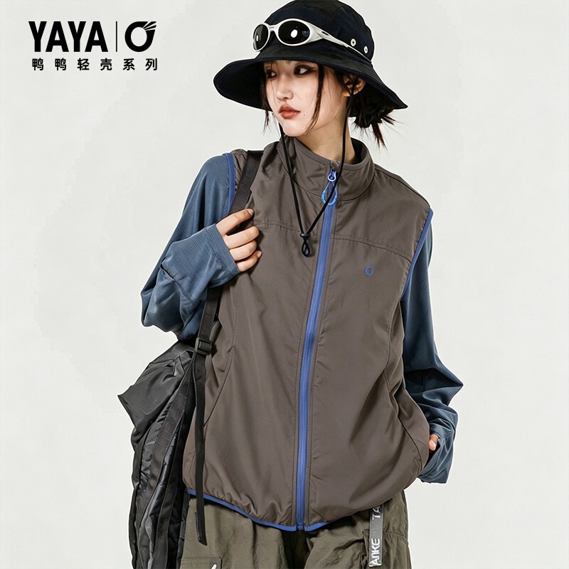 【Lightweight Series】Yaya Women's Down Vest 2026 Off-Season New Product Outdoor Sports Style Loose Short Jacket