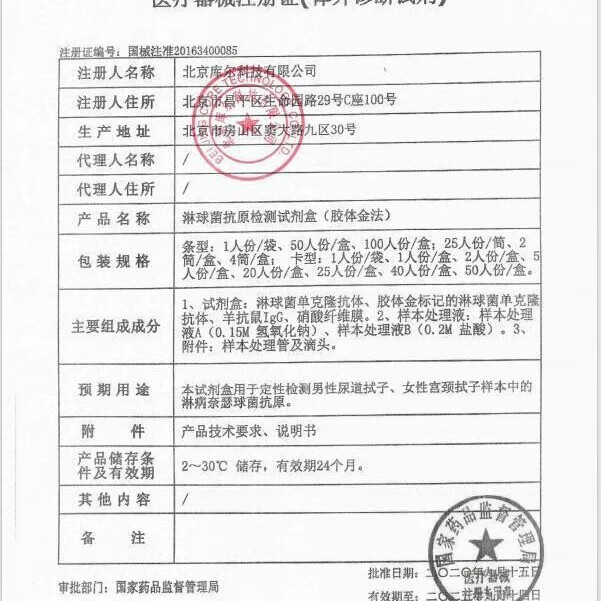 Chlamydia trachomatis 抗原検出キット NGH (コロイド金法) 検出紙 ドロップシッピング wk|undefined
