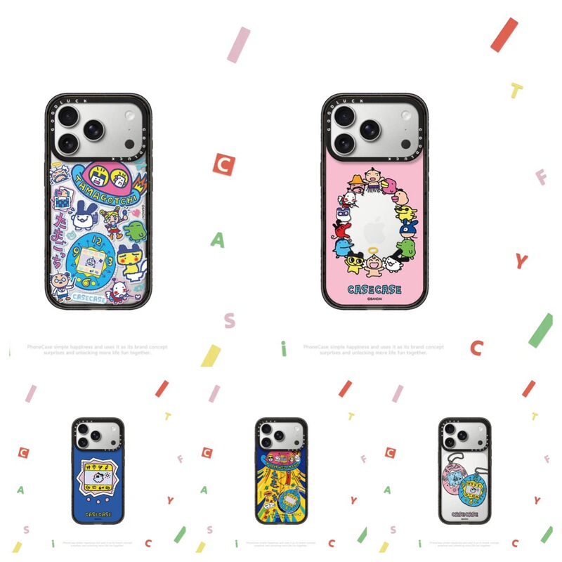 Tamagotchi co-branded pet egg spaceship case suitable for iPhone 17, 16 Pro Max, Apple 15 Pro, transparent Tamagotchi co-branded pet egg spaceship case suitable for iPhone 17, 16 Pro Max, Apple 15 Pro, transparent