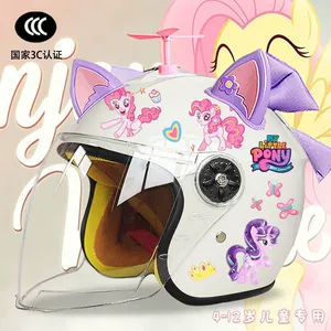 Qış Pony Polly Elektrikli Avtomobil Dəbilqəsi Dörd Fəsil Universal İsti Yarımdəbilqə Şirin Motosiklet Payız və Qış Dəbilqəsi
