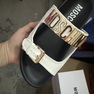 Internet Celebrity New I-Shaped Sandals Fashionable 2025 Beach Shoes K-Style Summer Non-Slip Casual Versatile Thick Sole Outer Wear 41