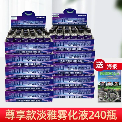 Air cooling agent for vehicle — Disinfectant Nano Sterilization Formaldehyde - exclusive-240-bottles-of-atomized-liquid-and-free-poster-with-elegant-fragrance