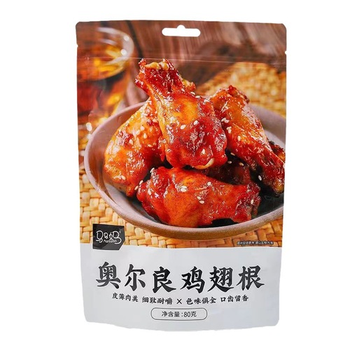 Mama Mama Orléans Chicken Wing Root Small Chicken Leg Ready-to-Eat Meat Food Processed Food Casual Internet-Famous Snack Night Snack Appetizer Bag-packaged