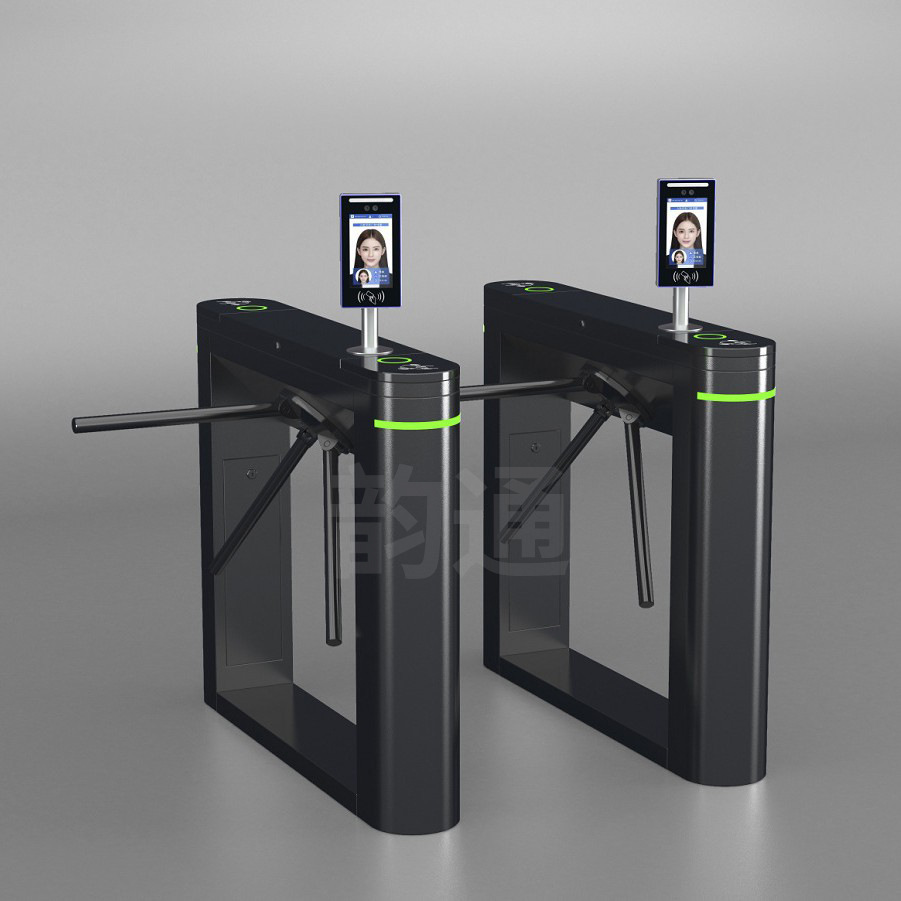 写字楼健身房三棍闸刷卡检票人脸识别速通门摆闸人行道闸三辊闸
