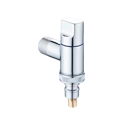 Copper washing machine automatic water stop valve faucet mini extra short connector 4 minutes 6 minutes thread anti-falling mini faucet