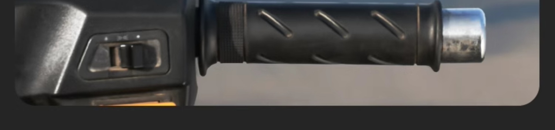Scooter New Yuexing Hj125T-23 Rearview Mirror Convex Suitable for Haojue Eagle Diamond E Reflector Reversing Mirror
