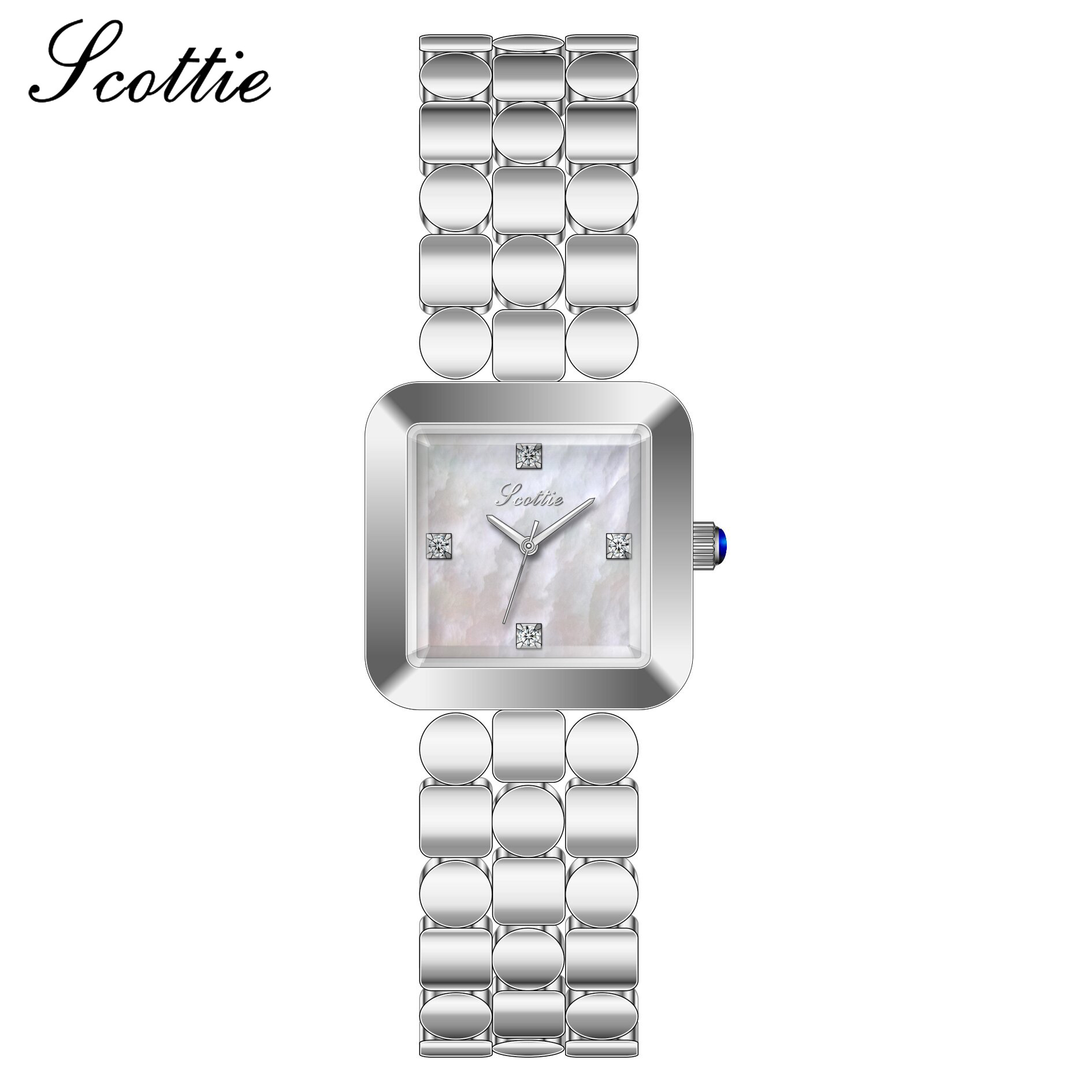 Geometric Pattern Vintage Style Classic Style Geometric Butterfly Double Snap Quartz Watch Women's Watches
