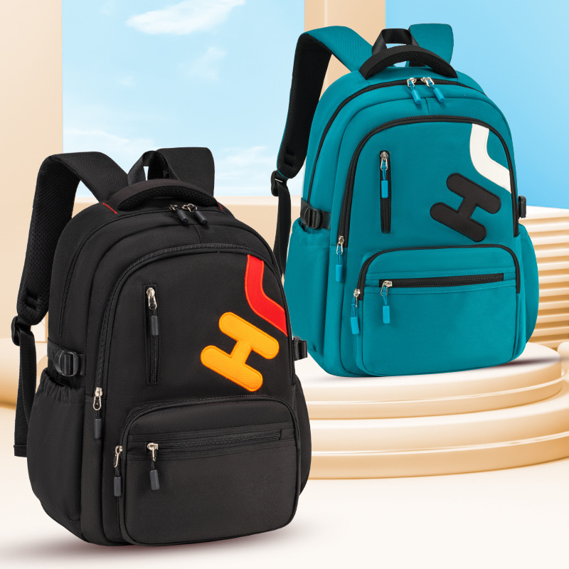 2025 nueva mochila escolar para niños 3 - 6 - 9 grados mochila para hombres y mujeres mochila de hombro de gran capacidad