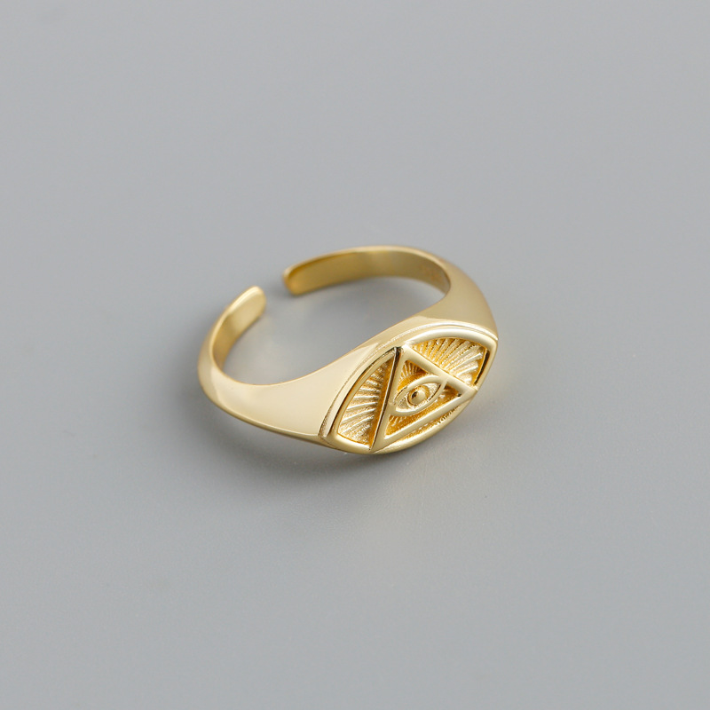 Fashion Devilu0027S Eye Sterling Silver Rings 1 Piece