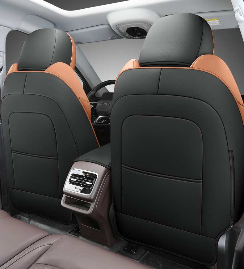 Suitable for Chery Tiggo 8Plus Kunpeng Pro Seat Covers, All-Inclusive Car Seat Cushions, Four-Season Leather Five-Seven Seat Covers and Cushions