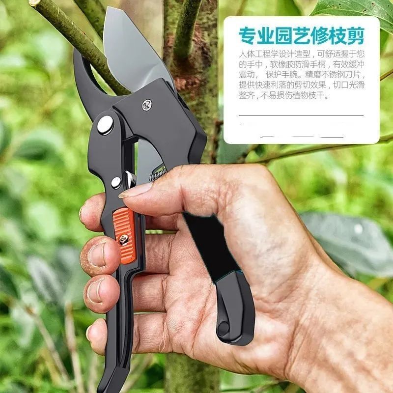鋼製太枝剪定鋏、園芸用鋏、家庭用花木、ブドウ果樹剪定鋏、鍬、鍬、クロスボーダー工場卸売|undefined