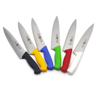 Color handle knife color separation Western knife plastic handle fruit knife chef cooking knife chef knife commercial knife