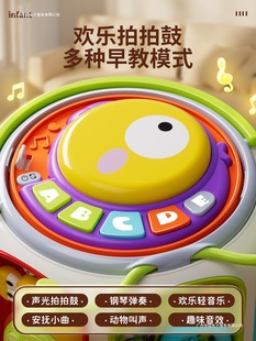 Baby Toys 0 to 1 Year Old and 6 Months Old Baby Early Education One-Year-Old Gift for Young Kidsren 68 Men and Women Hand Drum
