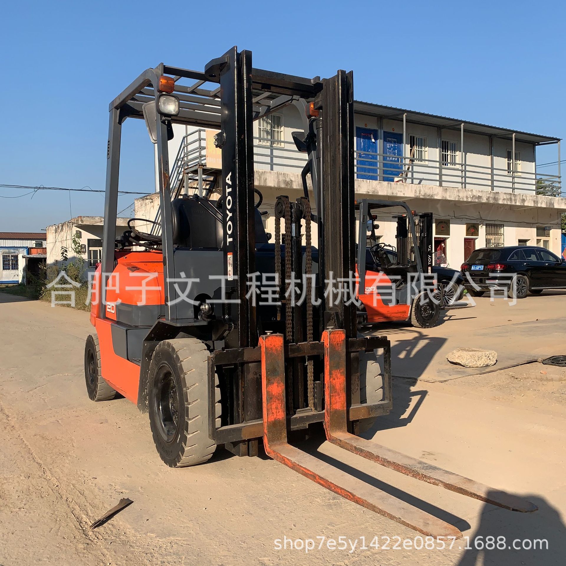 外贸出口丰田2吨2.5吨汽油叉车天然气柴油二手叉车