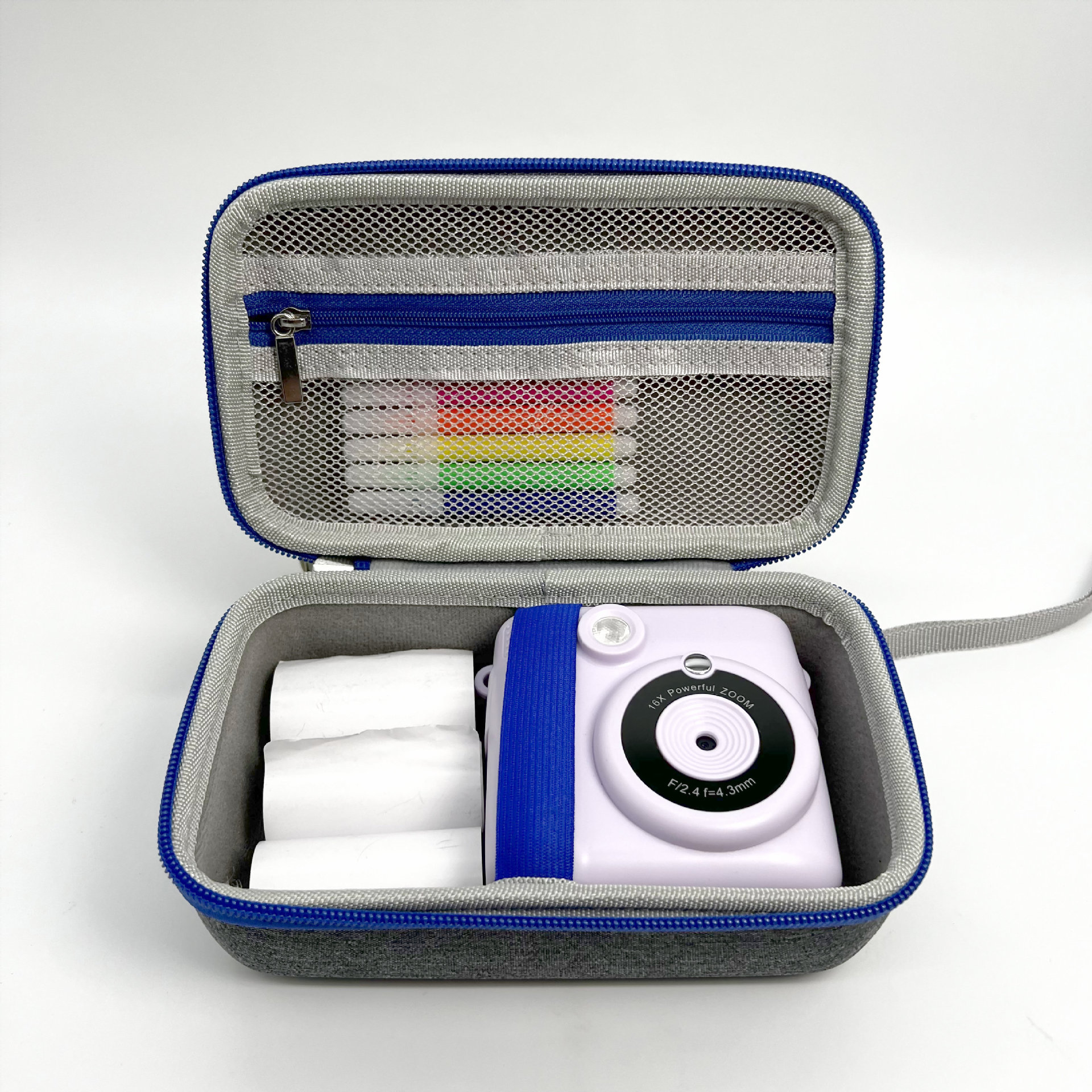 儿童相机包兼容儿童拍立得相机数码摄像机收纳袋户外便携收纳包