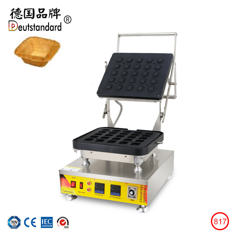 商用30孔棱型流心芝士蛋挞皮 芝士蛋挞皮机 新款流芯芝士蛋挞皮机