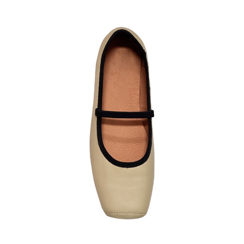 Leopard Print Mary Jane Pumps With Single Strap For Women_voghion.com