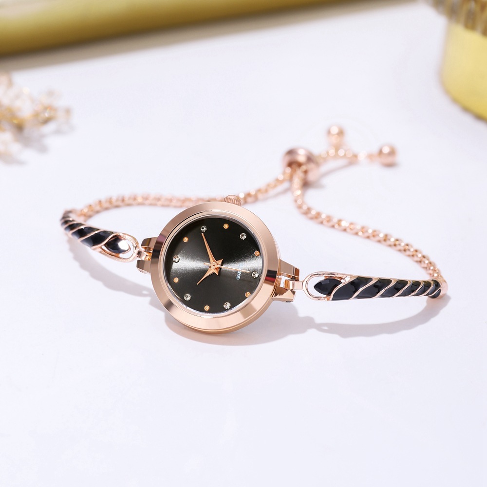 New Rainbow Sugar Colored Bracelet Live Streaming Sales Small dial Temperament Women's Watch_voghion.com